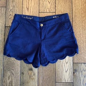 Lilly Pulitzer 5” Buttercup Scallop Hem Short